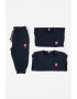 Tommy Hilfiger Set de bluza sport tricou si pantaloni sport din amestec de bumbac organic - 3 piese - Pled.ro