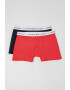 Tommy Hilfiger Set de boxeri din amestec de bumbac cu logo in talie - 2 perechi - Pled.ro