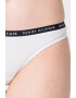 Tommy Hilfiger Set de chiloti tanga cu banda cu logo in talie - 3 perechi - Pled.ro