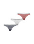 Tommy Hilfiger Set de chiloti tanga cu logo in talie - 3 perechi - Pled.ro