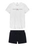 Tommy Hilfiger Set de pantaloni scurti si tricou cu decolteu la baza gatului - Pled.ro