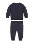 Tommy Hilfiger Set de pantaloni sport cu benzi logo si bluza sport cu decolteu la baza gatului - Pled.ro