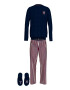 Tommy Hilfiger Set de pijama cu pantaloni lungi si papuci - Pled.ro