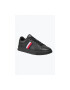 Tommy Hilfiger Sneakers barbati Supercup Lth Stripes Ess negru - Pled.ro