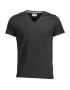 Tommy Hilfiger Tricou barbati Regular fit din bumbac organic cu anchior negru - Pled.ro