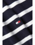 Tommy Hilfiger Tricou din bumbac cu decolteu la baza gatului - Pled.ro