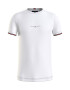 Tommy Hilfiger Tricou slim fit din bumbac cu decolteu la baza gatului - Pled.ro