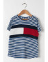 Tommy Hilfiger Tricou din lyocell in dungi - Pled.ro