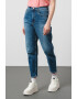 Tommy Jeans Blugi crop mom-fit - Pled.ro