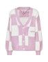 Tommy Jeans Cardigan supradimensionat din amestec de lana in carouri - Pled.ro