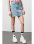 Tommy Jeans Fusta de denim cu croiala in A - Pled.ro