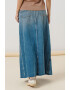 Tommy Jeans Fusta din denim cu slit frontal - Pled.ro