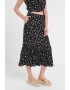 Tommy Jeans Fusta midi cu model floral si buzunare laterale - Pled.ro