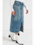 Tommy Jeans Fusta midi din denim cu slit frontal - Pled.ro