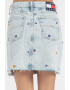 Tommy Jeans Fusta mini din denim cu 5 buzunare - Pled.ro