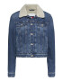 Tommy Jeans Jacheta din denim cu captuseala din blana shearling sintetica - Pled.ro