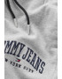 Tommy Jeans Pantaloni de trening din amestec de bumbac organic cu snur in talie - Pled.ro