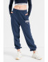 Tommy Jeans Pantaloni sport de bumbac organic cu talie inalta si imprimeu logo - Pled.ro