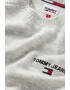 Tommy Jeans Pulover cu decolteu la baza gatului si maneci raglan - Pled.ro