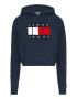 Tommy Jeans Pulover cu gluga si model torsade - Pled.ro