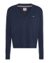 Tommy Jeans Pulover din bumbac organic cu decolteu in V - Pled.ro