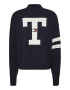 Tommy Jeans Pulover din bumbac organic cu logo supradimensionat - Pled.ro