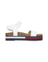 Tommy Jeans Sandale de piele cu benzi velcro - Pled.ro