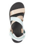 Tommy Jeans Sandale wedge cu benzi velcro - Pled.ro