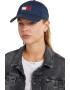 Tommy Jeans Sapca de bumbac organic cu logo aplicat - Pled.ro