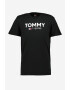 Tommy Jeans Set de tricouri cu decolteu la baza gatului si imprimeu logo - 2 piese - Pled.ro