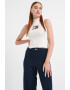 Tommy Jeans Top striat cu logo pe piept - Pled.ro