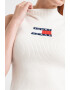 Tommy Jeans Top striat cu logo pe piept - Pled.ro