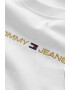 Tommy Jeans Tricou cu decolteu la baza gatului si broderie logo - Pled.ro