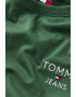 Tommy Jeans Tricou cu decolteu la baza gatului si logo pe piept - Pled.ro