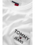 Tommy Jeans Tricou cu logo brodat pe piept - Pled.ro