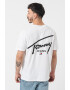 Tommy Jeans Tricou cu decolteu la baza gatului si imprimeu logo - Pled.ro