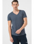 Tommy Jeans Tricou slim fit cu decolteu in V Jaspe - Pled.ro