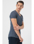 Tommy Jeans Tricou slim fit cu decolteu in V Jaspe - Pled.ro