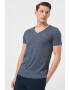 Tommy Jeans Tricou slim fit cu decolteu in V Jaspe - Pled.ro