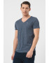 Tommy Jeans Tricou slim fit cu decolteu in V Jaspe - Pled.ro