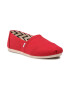 TOMS Espadrile dama 300610374 Textil Rosu - Pled.ro