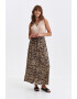 Top Secret Pantaloni culotte cu animal print - Pled.ro