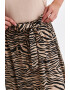 Top Secret Pantaloni culotte cu animal print - Pled.ro