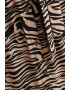 Top Secret Pantaloni culotte cu animal print - Pled.ro