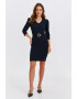 Top Secret Rochie scurta cu croiala bodycon si maneci 3/4 - Pled.ro