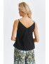 Top Secret Top de bumbac cu broderie - Pled.ro