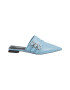 Tosca Blu Saboti de piele ecologica cu catarame decorative - Pled.ro