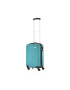 TravelZ Troler Cabina Horizon ABS 4 Roti 54 cm Albastru Aqua - Pled.ro