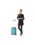 TravelZ Troler Cabina Horizon ABS 4 Roti 54 cm Albastru Aqua - Pled.ro