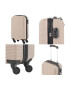 TravelZ Troler Cabina Horizon ABS 4 Roti 54 cm Auriu - Pled.ro